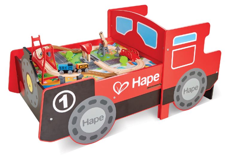 Hape Ride On Engine Train Play Table Req 3x AAA batteries