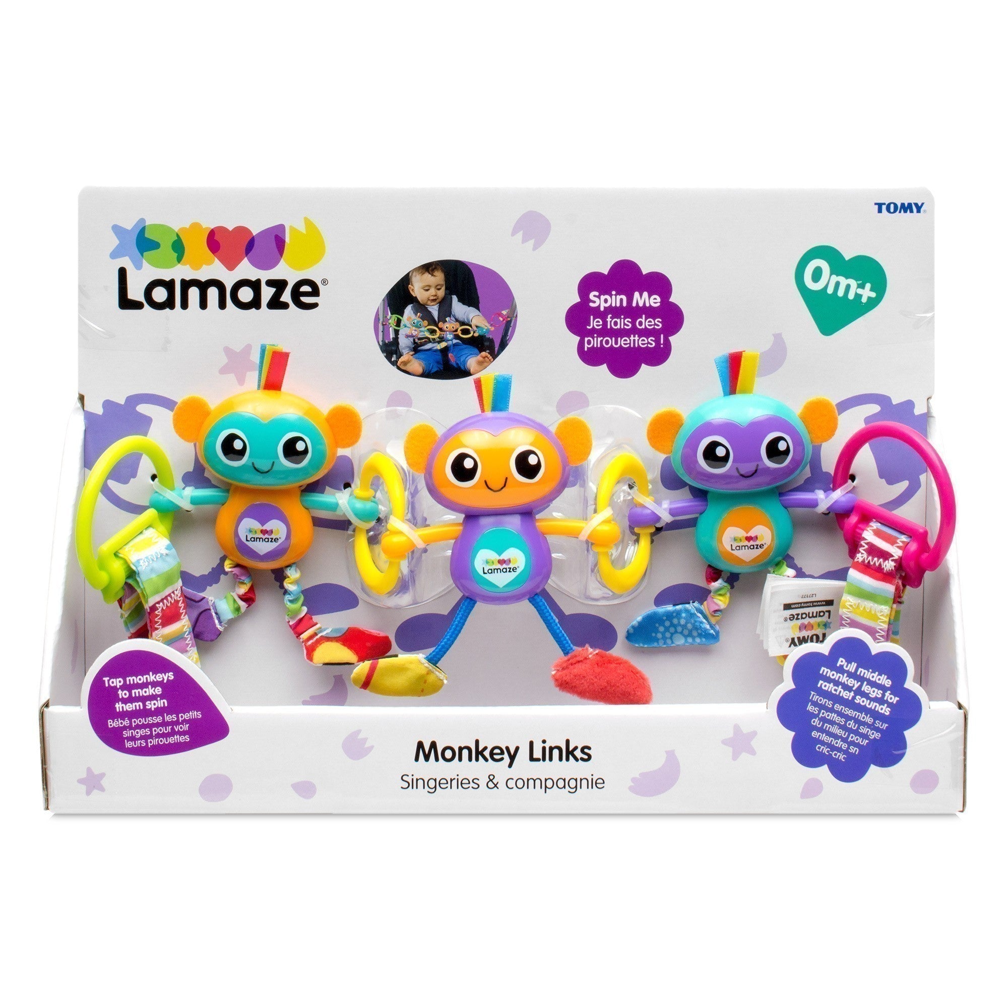 Lamaze Monkey Links