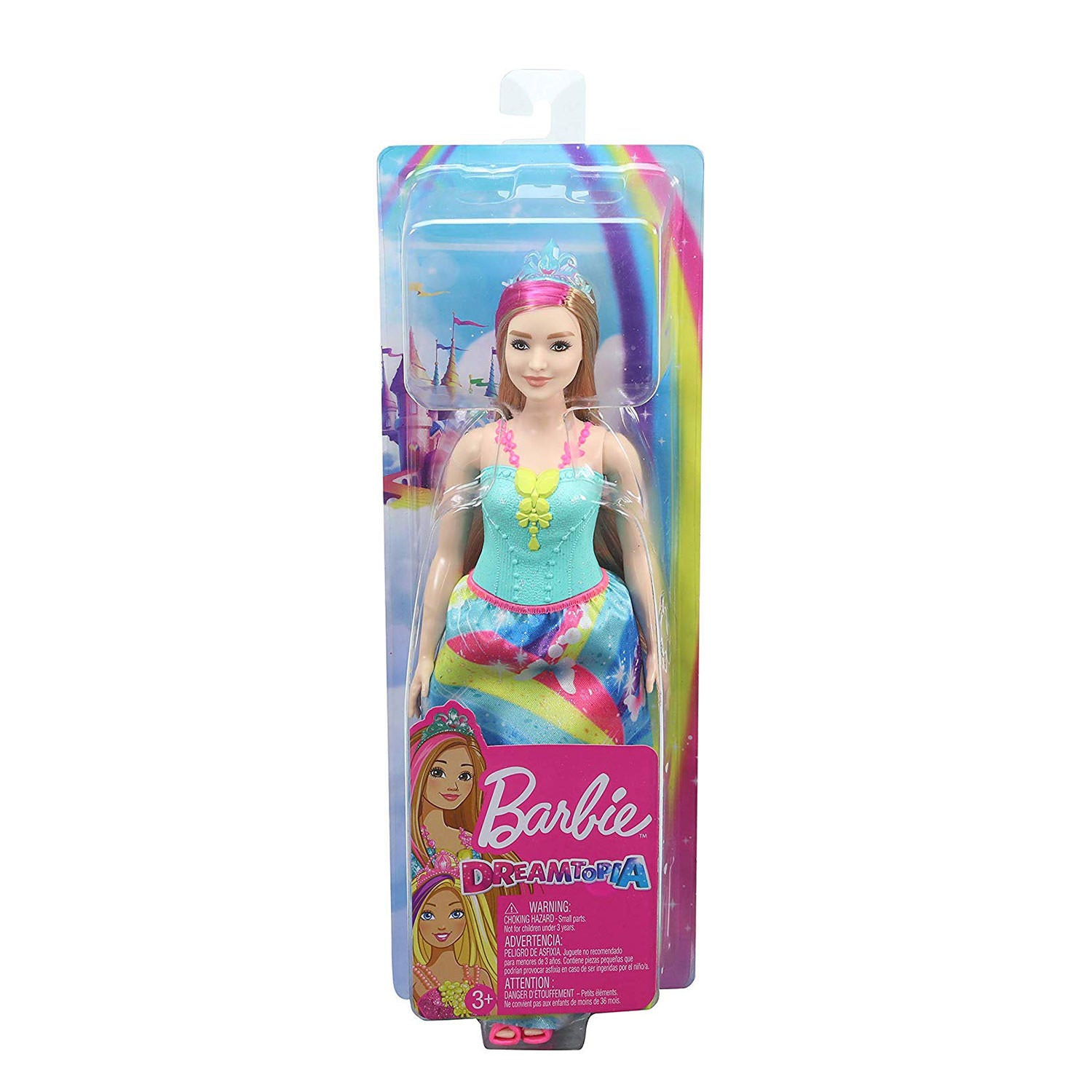 Barbie Dreamtopia Princess Doll Blue Crown GJK16