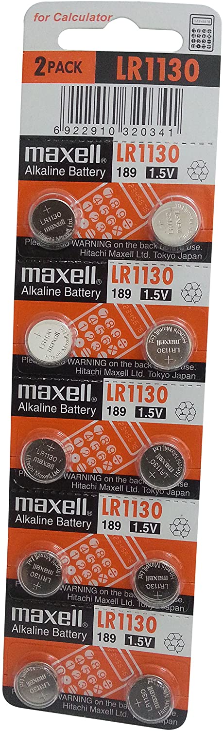 Maxell LR1130 2 pack