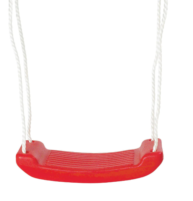 Playworld Plastic Swing Seat Red