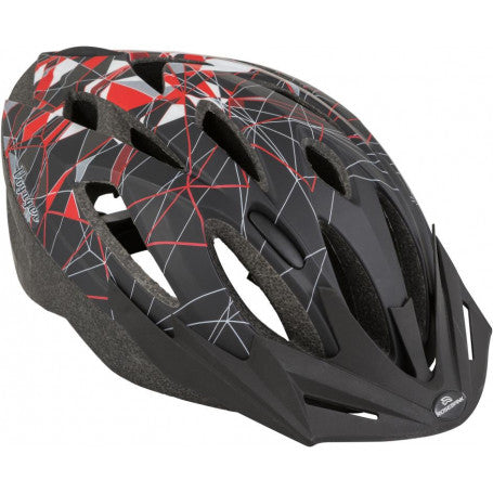 Bike Helmet Voyager  Red/Black 53-57cm
