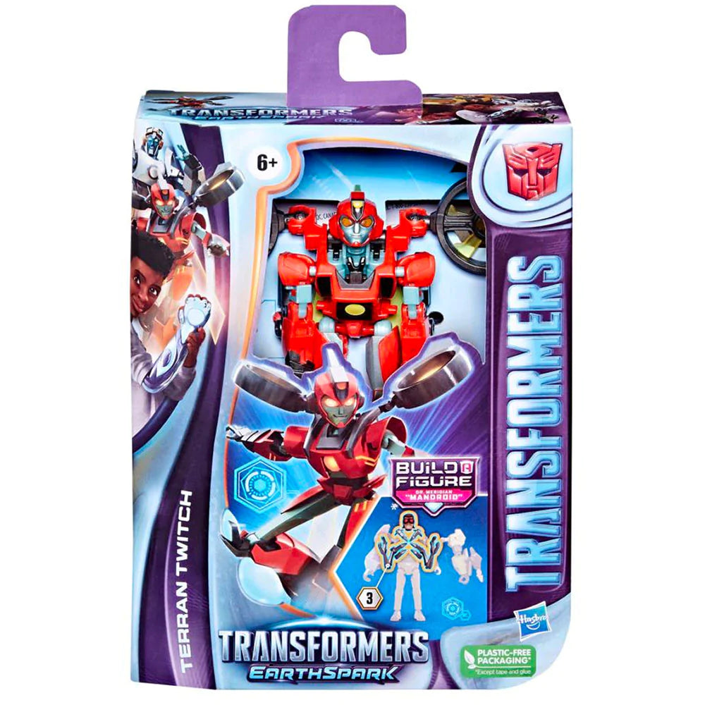 Transformers Earthspark Deluxe Figure Terran Twitch
