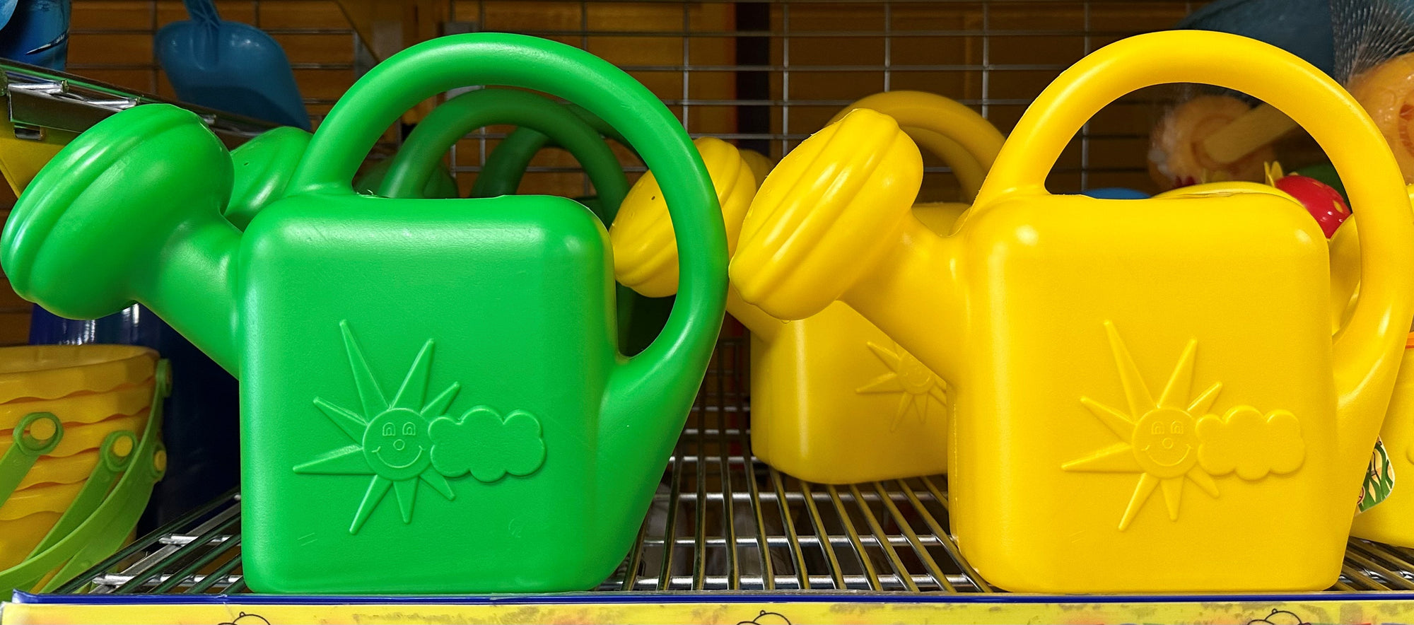 Large Plastic Watering Can Asst Colours
