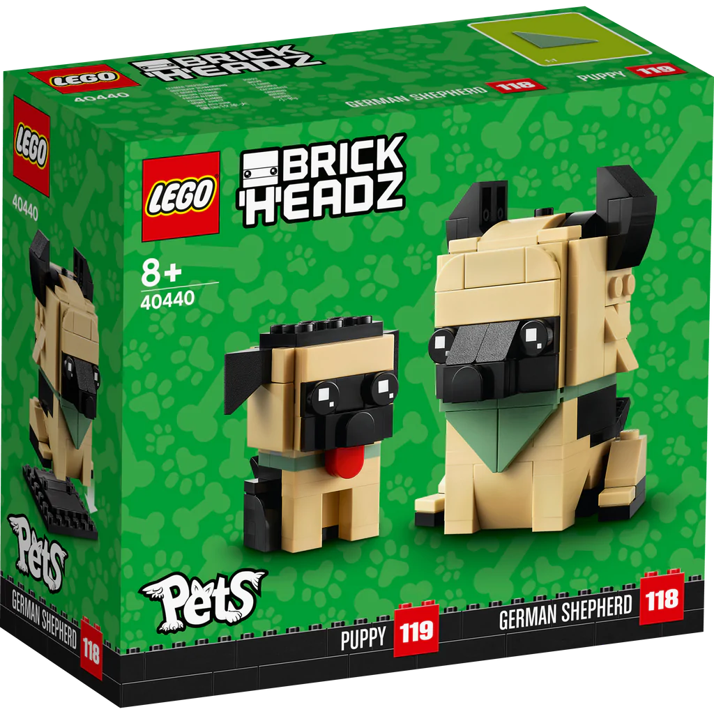 Lego 40440 Brick Headz German Shepherd